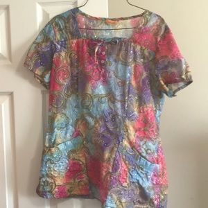 Elan by Barco scrub top